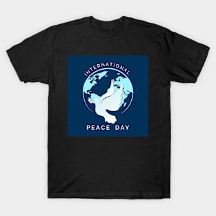 International Peace Day Illustration T-Shirt